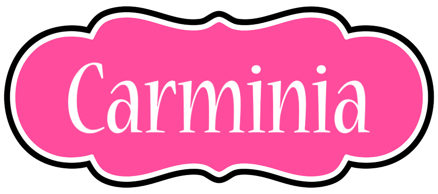 Carminia invitation logo