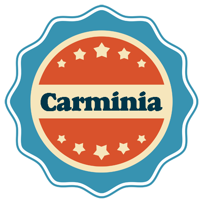 Carminia labels logo