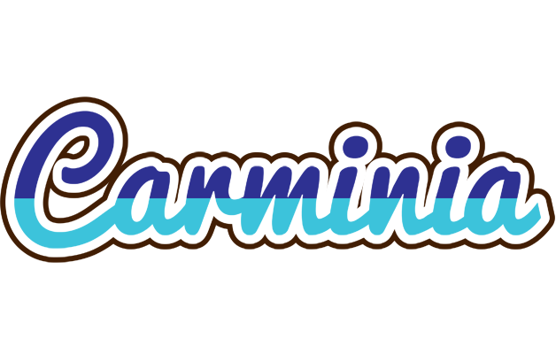 Carminia raining logo