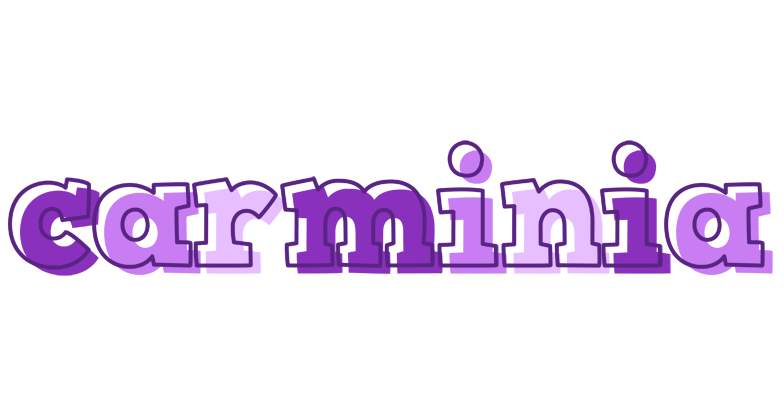 Carminia sensual logo