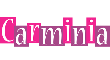 Carminia whine logo