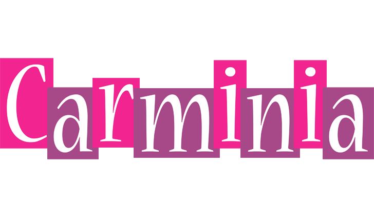 Carminia whine logo