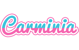 Carminia woman logo