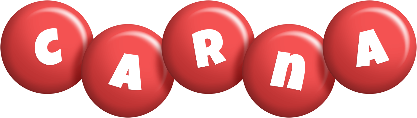 Carna candy-red logo