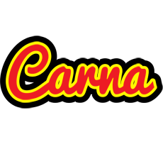 Carna fireman logo