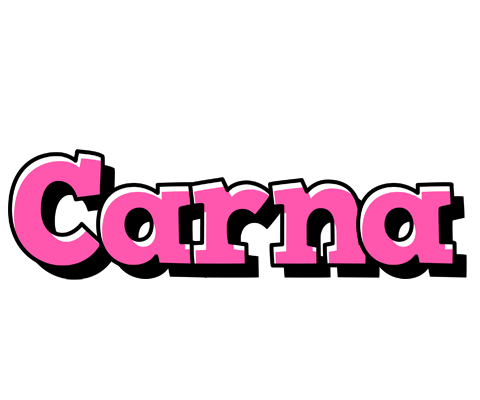 Carna girlish logo