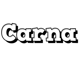 Carna snowing logo