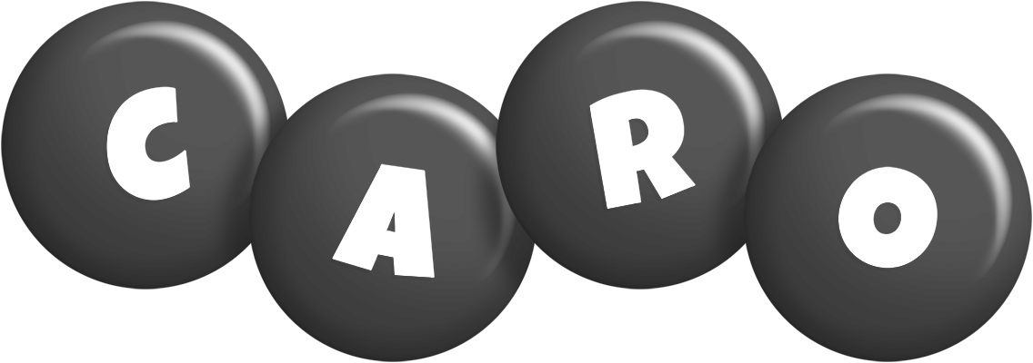 Caro candy-black logo