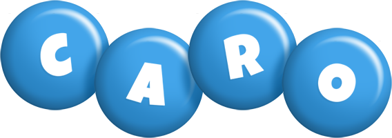 Caro candy-blue logo