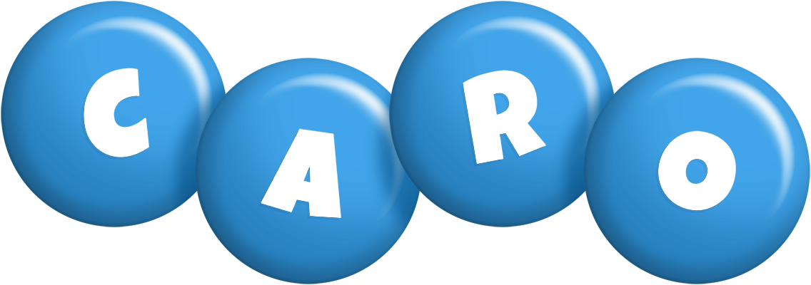 Caro candy-blue logo