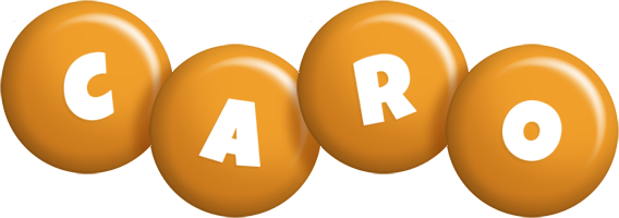Caro candy-orange logo