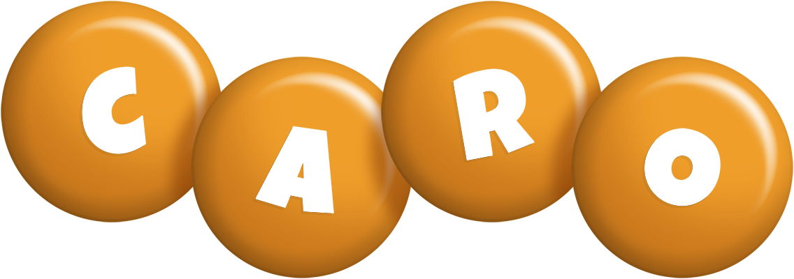 Caro candy-orange logo