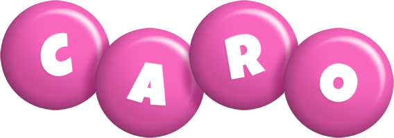 Caro candy-pink logo