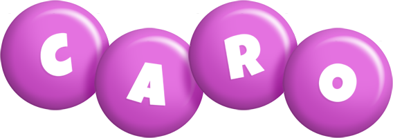 Caro candy-purple logo