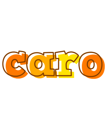Caro desert logo