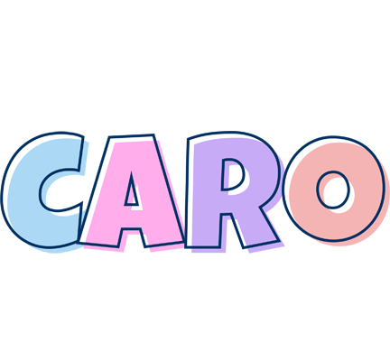 Caro pastel logo