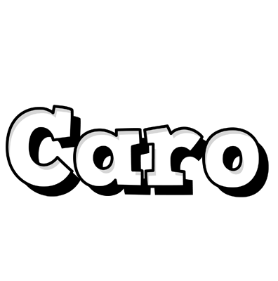 Caro snowing logo
