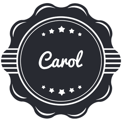 Carol badge logo