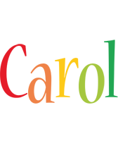 Carol birthday logo