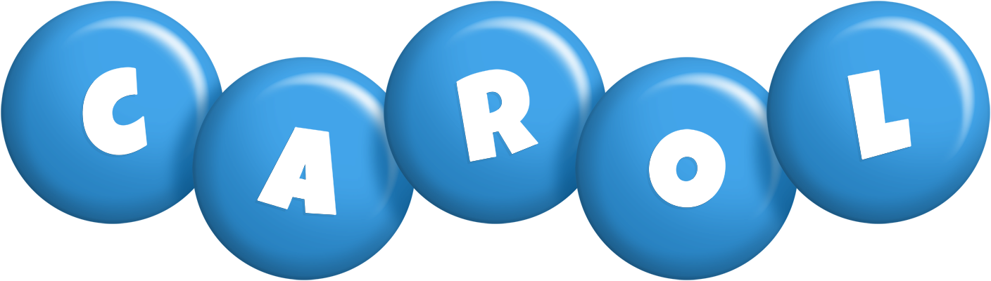 Carol candy-blue logo