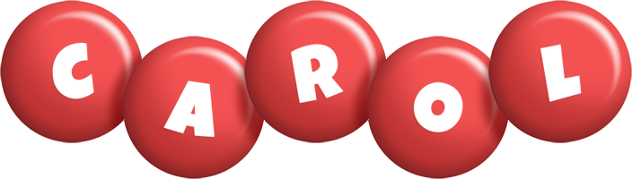 Carol candy-red logo