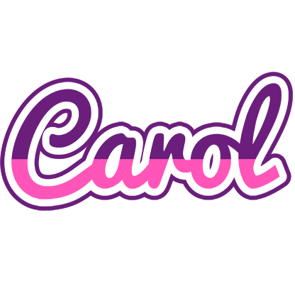 Carol cheerful logo