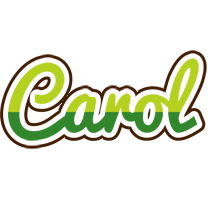 Carol golfing logo