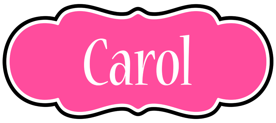 Carol invitation logo