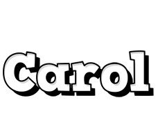 Carol snowing logo