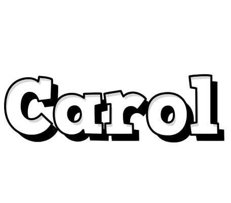 Carol snowing logo