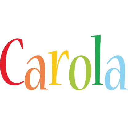 Carola birthday logo