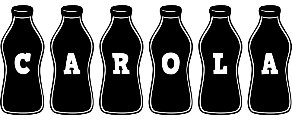 Carola bottle logo