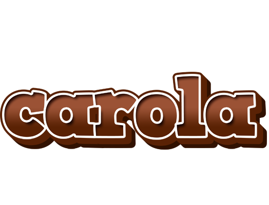 Carola brownie logo