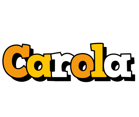 Carola cartoon logo