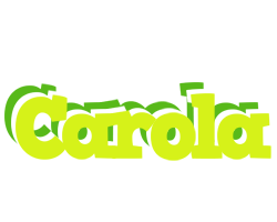 Carola citrus logo