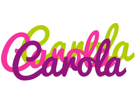 Carola flowers logo
