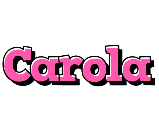 Carola girlish logo