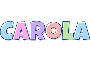 Carola pastel logo