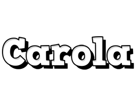 Carola snowing logo