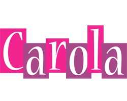 Carola whine logo