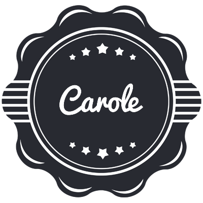 Carole badge logo