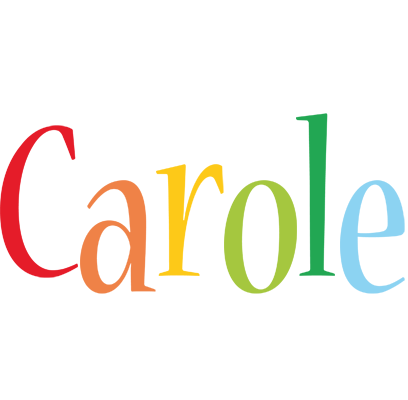 Carole birthday logo