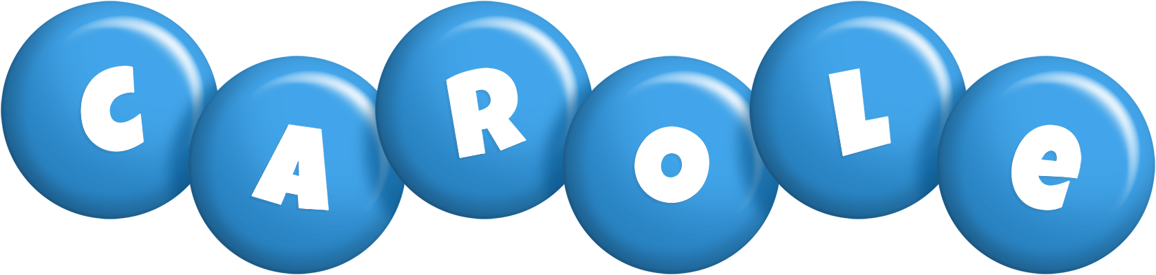 Carole candy-blue logo