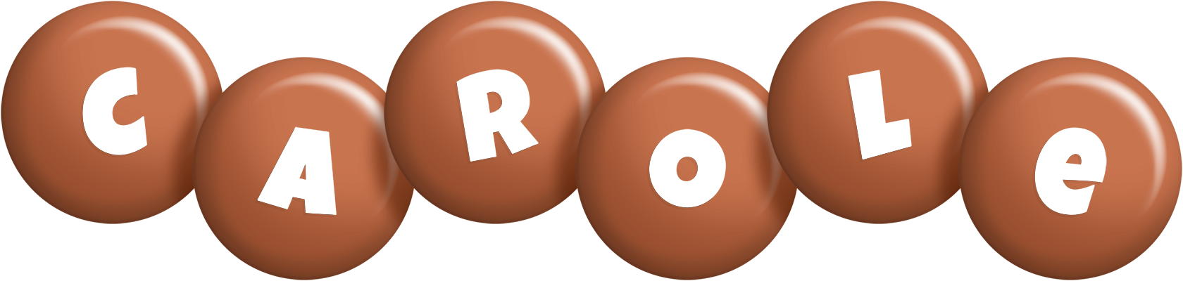 Carole candy-brown logo