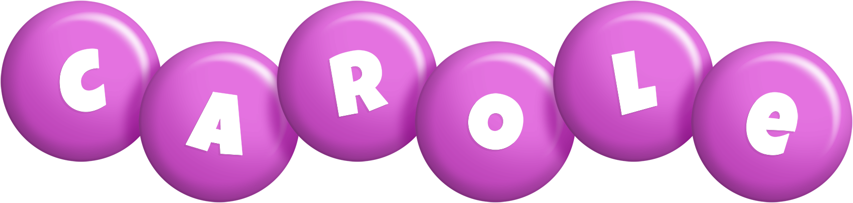 Carole candy-purple logo