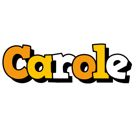 Carole cartoon logo