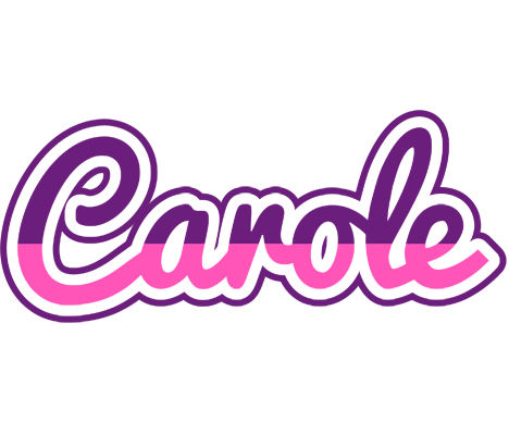 Carole cheerful logo
