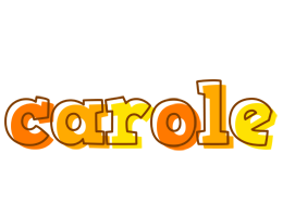 Carole desert logo