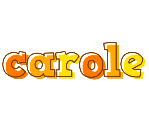 Carole desert logo