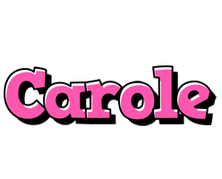 Carole girlish logo